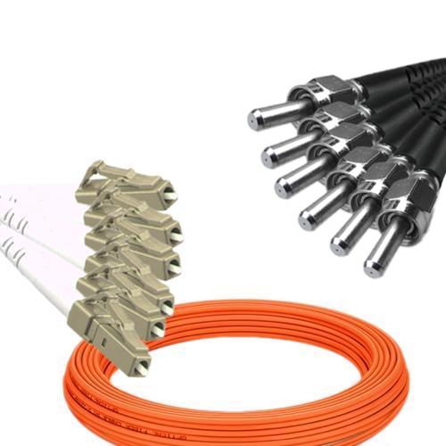 6 Fiber LC/UPC to SMA905/UPC Patch Cord OM1 62.5/125 Multimode