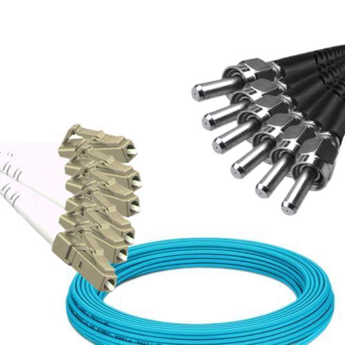 6 Fiber LC/UPC to SMA905/UPC Patch Cord OM4 50/125 Multimode
