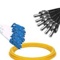 6 Fiber LC/UPC to SMA905/UPC Patch Cord OS2 9/125 Singlemode