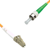 LC/UPC to ST/APC Patch Cord OM1 62.5/125 Multimode Simplex