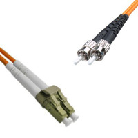LC/UPC to ST/UPC Patch Cord OM1 62.5/125 Multimode Duplex