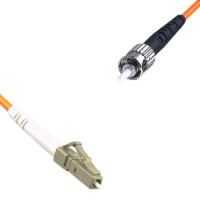 LC/UPC to ST/UPC Patch Cord OM1 62.5/125 Multimode Simplex
