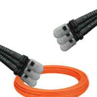 6 Fiber MTRJ/UPC to MTRJ/UPC Patch Cord OM1 62.5/125 Multimode