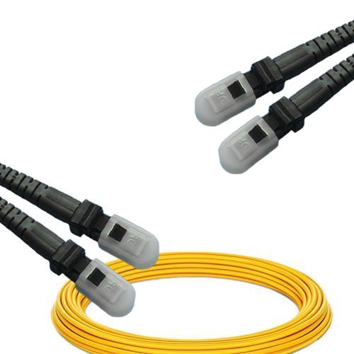 4 Fiber MTRJ/UPC to MTRJ/UPC Patch Cord OS2 9/125 Singlemode