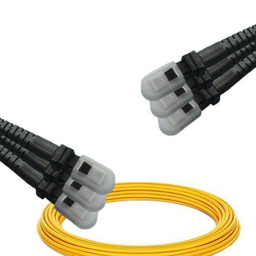 6 Fiber MTRJ/UPC to MTRJ/UPC Patch Cord OS2 9/125 Singlemode