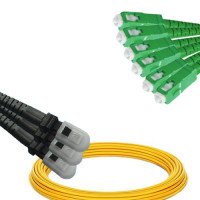 6 Fiber MTRJ/UPC to SC/APC Patch Cord OS2 9/125 Singlemode