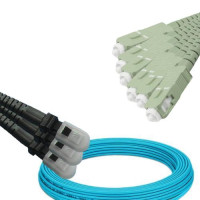 6 Fiber MTRJ/UPC to SC/UPC Patch Cord OM3 50/125 Multimode