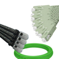8 Fiber MTRJ/UPC to SC/UPC Patch Cord OM5 50/125 Multimode