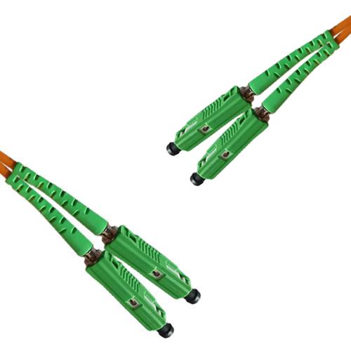 MU/APC to MU/APC Patch Cord OM1 62.5/125 Multimode Duplex