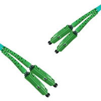 MU/APC to MU/APC Patch Cord OM3 50/125 Multimode Duplex