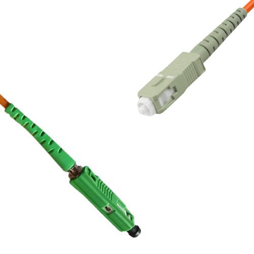 MU/APC to SC/UPC Patch Cord OM2 50/125 Multimode Simplex