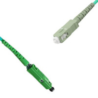 MU/APC to SC/UPC Patch Cord OM3 50/125 Multimode Simplex