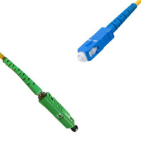 Bend Insensitive Cable MU/APC to SC/UPC G657A 9/125 Singlemode Simplex