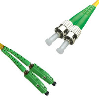 Bend Insensitive Cable MU/APC to ST/APC G657A 9/125 Singlemode Duplex