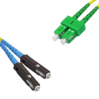 Bend Insensitive Cable MU/UPC to SC/APC G657A 9/125 Singlemode Duplex