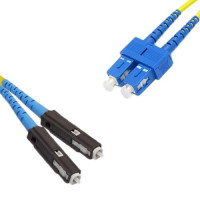 Bend Insensitive Cable MU/UPC to SC/UPC G657A 9/125 Singlemode Duplex
