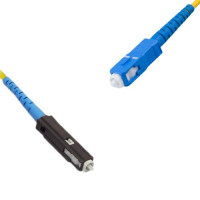 Bend Insensitive Cable MU/UPC to SC/UPC G657A 9/125 Singlemode Simplex