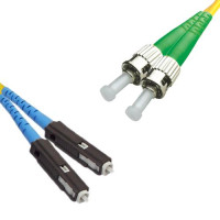 Bend Insensitive Cable MU/UPC to ST/APC G657A 9/125 Singlemode Duplex