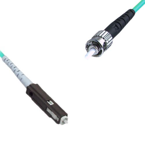 MU/UPC to ST/UPC Patch Cord OM4 50/125 Multimode Simplex