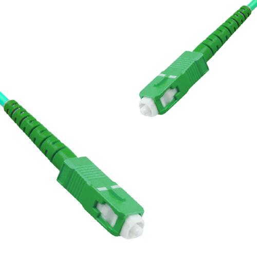 SC/APC to SC/APC Patch Cord OM4 50/125 Multimode Simplex