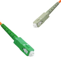 SC/APC to SC/UPC Patch Cord OM1 62.5/125 Multimode Simplex