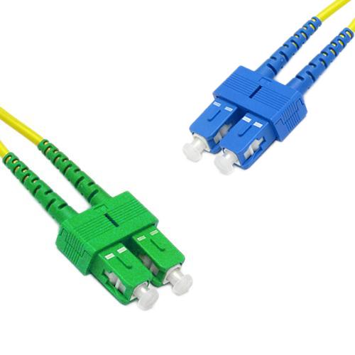 Bend Insensitive Cable SC/APC to SC/UPC G657A 9/125 Singlemode Duplex