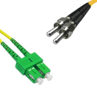 SC/APC to SMA905/UPC Patch Cord OS2 9/125 Singlemode Duplex