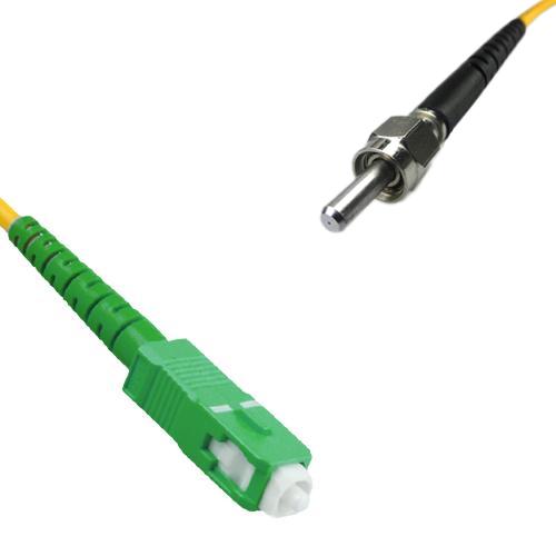 SC/APC to SMA905/UPC Patch Cord OS2 9/125 Singlemode Simplex