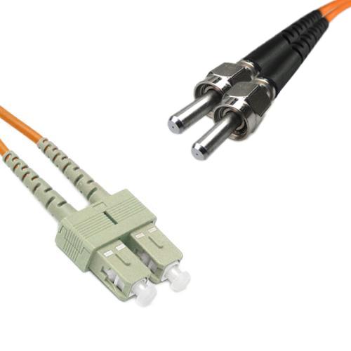 SC/UPC to SMA905/UPC Patch Cord OM2 50/125 Multimode Duplex