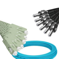 6 Fiber SC/UPC to SMA905/UPC Patch Cord OM4 50/125 Multimode