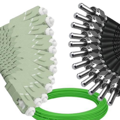 12 Fiber SC/UPC to SMA905/UPC Patch Cord OM5 50/125 Multimode