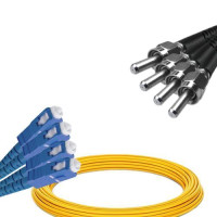 4 Fiber SC/UPC to SMA905/UPC Patch Cord OS2 9/125 Singlemode