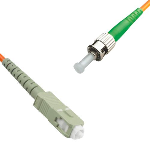 SC/UPC to ST/APC Patch Cord OM1 62.5/125 Multimode Simplex