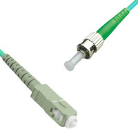 SC/UPC to ST/APC Patch Cord OM4 50/125 Multimode Simplex