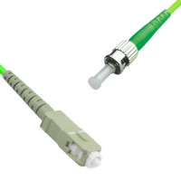 SC/UPC to ST/APC Patch Cord OM5 50/125 Multimode Simplex