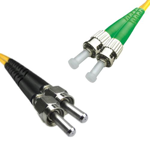 SMA905/UPC to ST/APC Patch Cord OS2 9/125 Singlemode Duplex