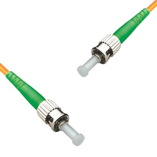 ST/APC to ST/APC Patch Cord OM1 62.5/125 Multimode Simplex