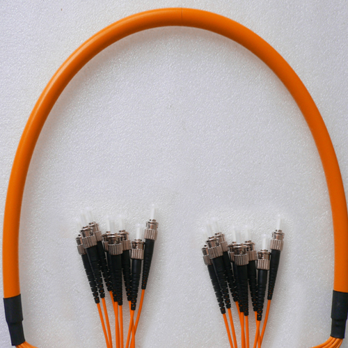 8 Fiber ST/UPC to ST/UPC Patch Cord OM2 50/125 Multimode