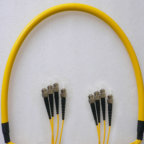 4 Fiber ST/UPC to ST/UPC Patch Cord OS2 9/125 Singlemode