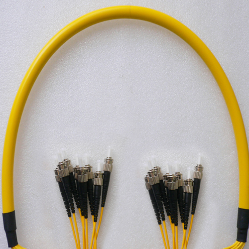 8 Fiber ST/UPC to ST/UPC Patch Cord OS2 9/125 Singlemode