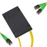 1x2 Module PLC Splitter FC/APC to FC/APC 9/125 Singlemode