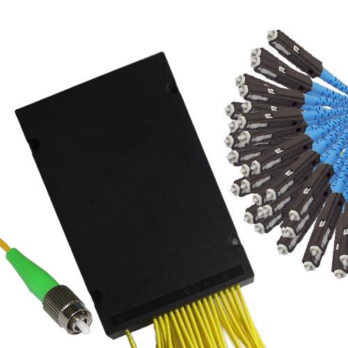1x32 Module PLC Splitter FC/APC to MU/UPC 9/125 Singlemode