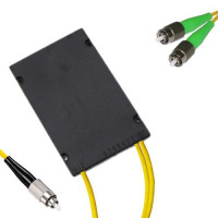 1x2 Module PLC Splitter FC/UPC to FC/APC 9/125 Singlemode