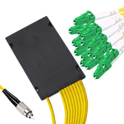 1x16 Module PLC Splitter FC/UPC to LC/APC 9/125 Singlemode