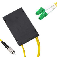 1x2 Module PLC Splitter FC/UPC to LC/APC 9/125 Singlemode