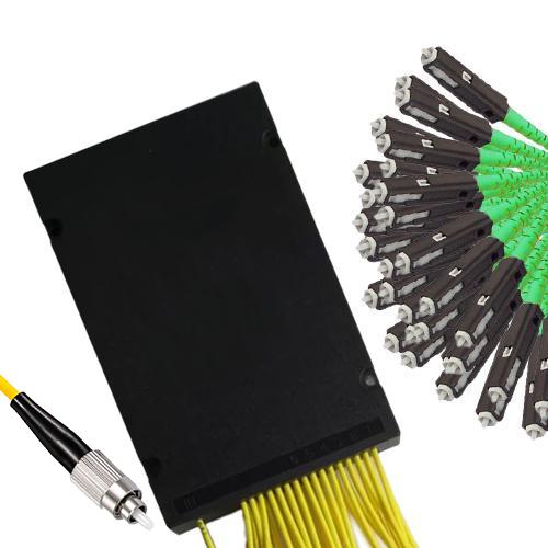 1x32 Module PLC Splitter FC/UPC to MU/APC 9/125 Singlemode