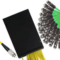 1x64 Module PLC Splitter FC/UPC to MU/APC 9/125 Singlemode