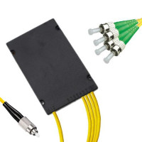 1x4 Module PLC Splitter FC/UPC to ST/APC 9/125 Singlemode