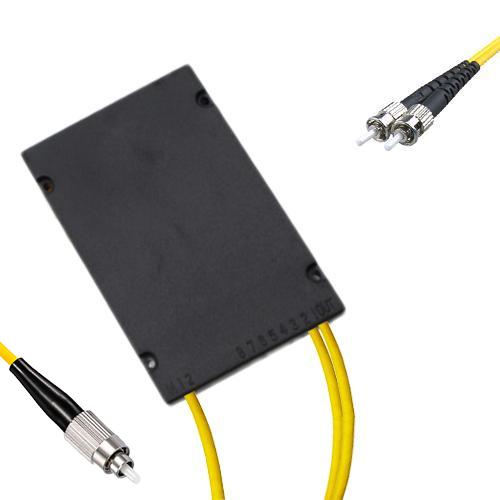1x2 Module PLC Splitter FC/UPC to ST/UPC 9/125 Singlemode