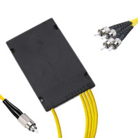 1x4 Module PLC Splitter FC/UPC to ST/UPC 9/125 Singlemode